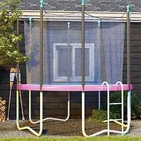 Soozier 12FT Trampoline Pad Spring Cover, Waterproof, Pink