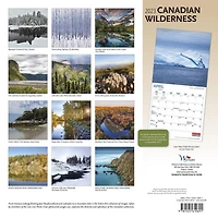 Canadian Wilderness | 2023 12x24 Inch Square Wall Calendar