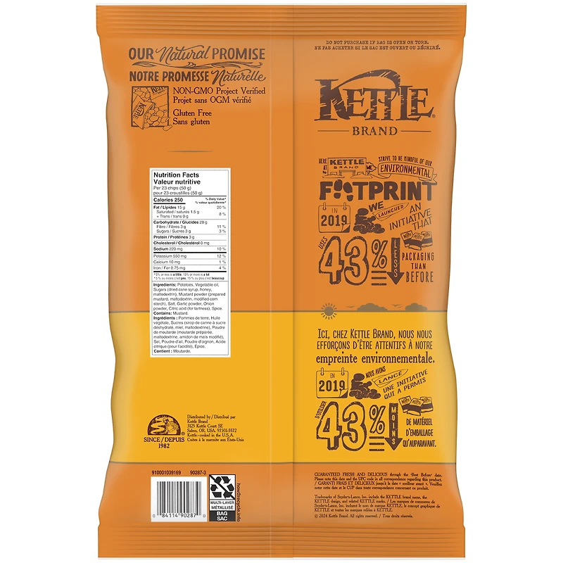Kettle Honey Mustard Chips