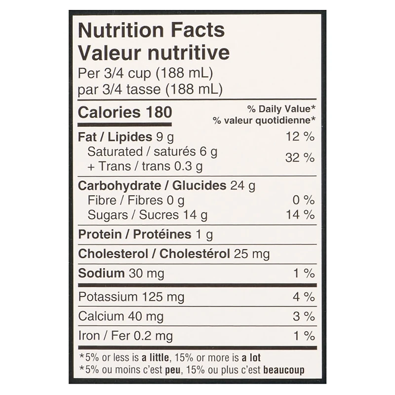Chapman's Markdale Creamery Coffee Chip Ice Cream in a Carton 2L