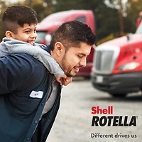 Huile moteur diesel Shell Rotella Parcs de véhicules 15W40, 5 gallons