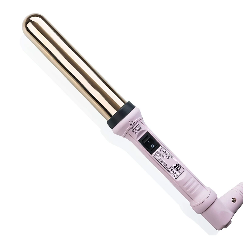 L'ange Hair Ondulé Titanium 1-Inch Curling Wand | Salon Hair Styling Wand for Beach Waves