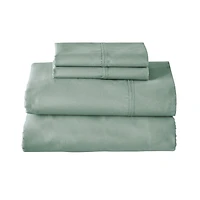 Better Homes & Gardens 300 Thread Count Cool & Crisp 4-Piece Cotton Percale Sheet Set, King Sheet Set