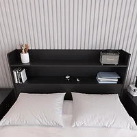 Nexera Hunter Bookcase Headboard