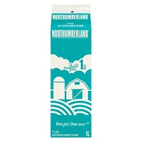 Lait partiellement écrémé 1 % Northumberland 1 litre