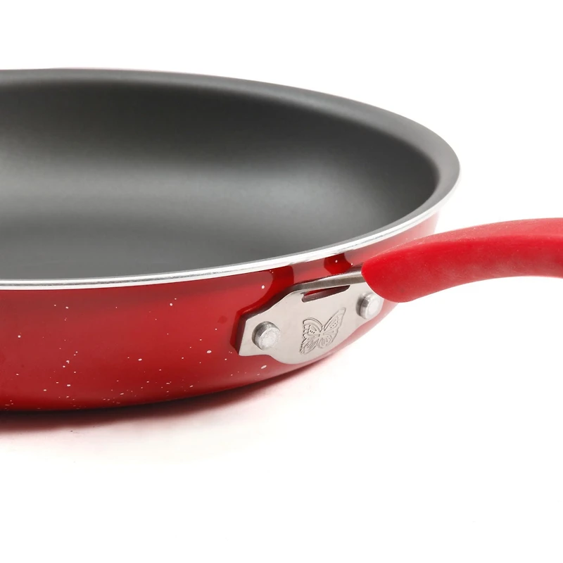 Ensemble de 2- Poêles Rouge Antiadhésives