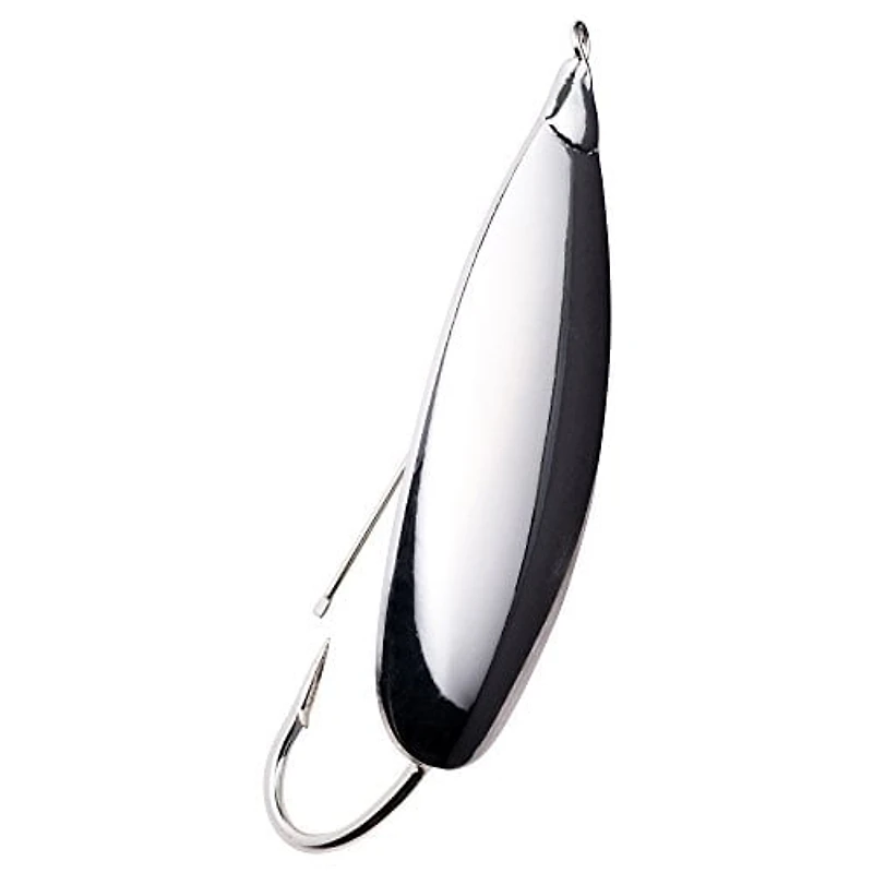 Johnson SM1/2-SLVR Cuillère sans mauvaises herbes Vairon d'argent, 2-1/2 po, 1/2 oz, argent, 1/paquet Cuillère sans mauvaises herbes