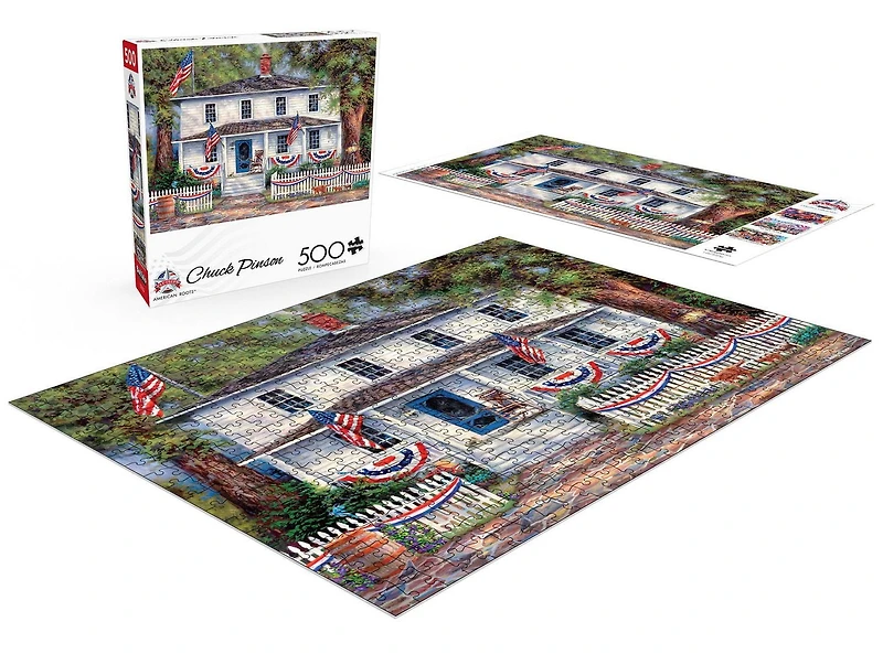 Buffalo Games - Le puzzle Chuck Pinson - American Roots - en 500 pièces