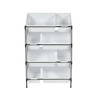 Mainstays Kids 8 Bin Toy Organizer