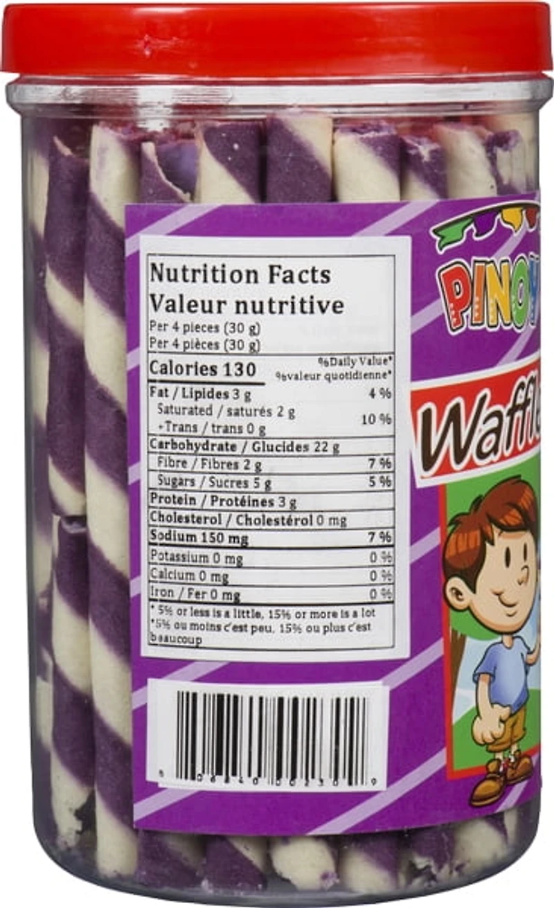 Pinoy Fiesta Wafer Stick Ube Flavour