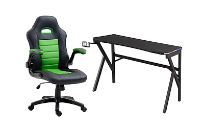 Lilly Gaming Set, Green/Black