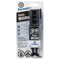 Permatex Plastic Welder Black Adhesive, 25 mL
