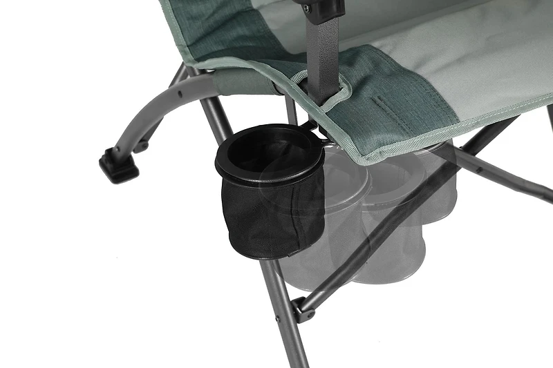 Ozark Trail High Back Camping Chair, Green, Adult, High Back Camp Chair