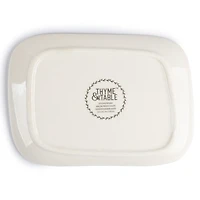 Plateau d'apéritifs hachuré au thym et à la table
