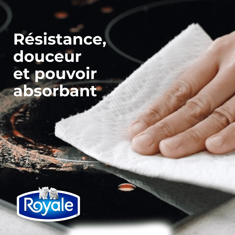 Royale Ultra Strength Paper Towel 6 Rolls, 66 Sheets Per Roll