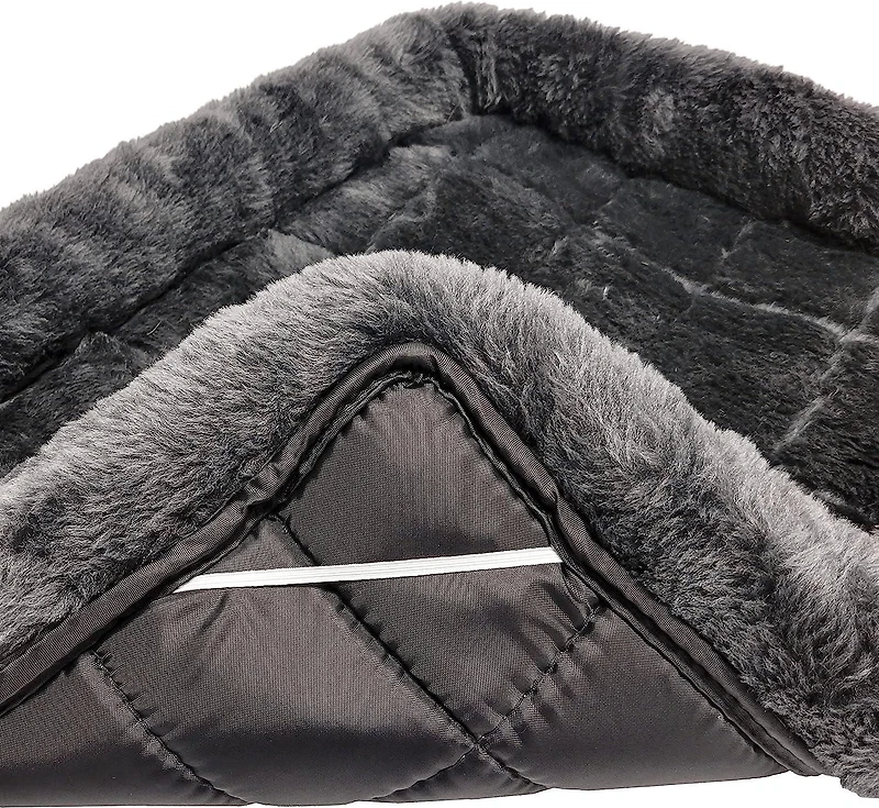 Midwest Home For Pets – Lit pour chien/chat gris avec soutien confortable