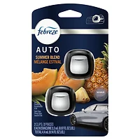 Febreze AUTO Air Freshener Vent Clip Summer Blend Scent Car Vent Clip