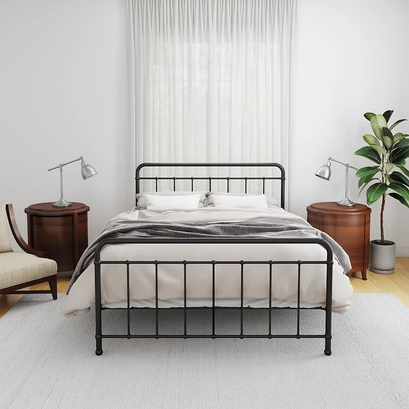 DHP Brooklyn Iron King Bed