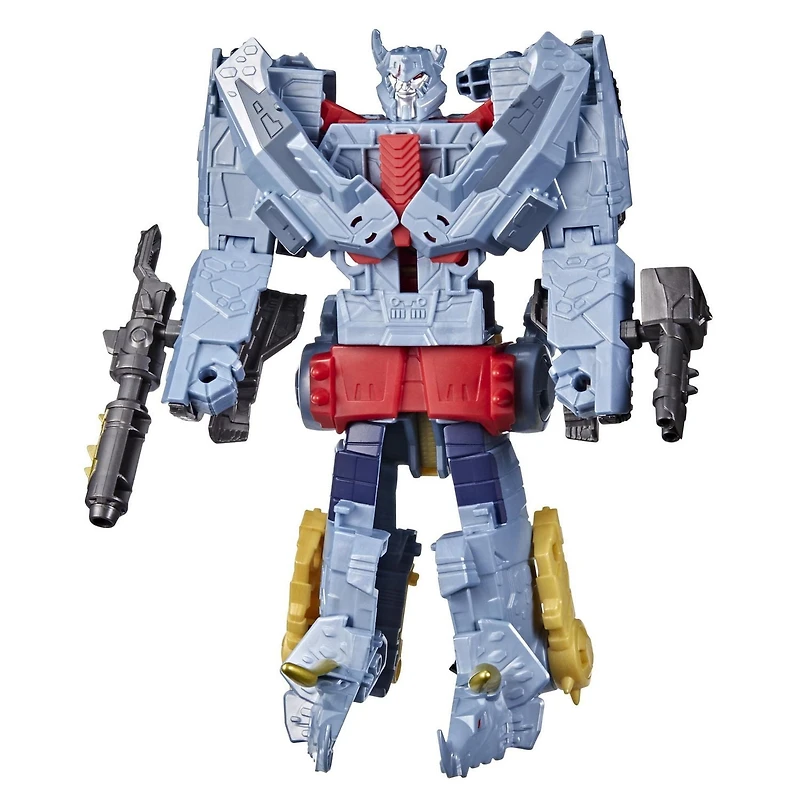 Transformers Bumblebee Cyberverse Adventures Dinobots Unite Toys Dino Combiners Slugtron 2-Pack Action Figures, Ages 6 and Up, 4.5-inch