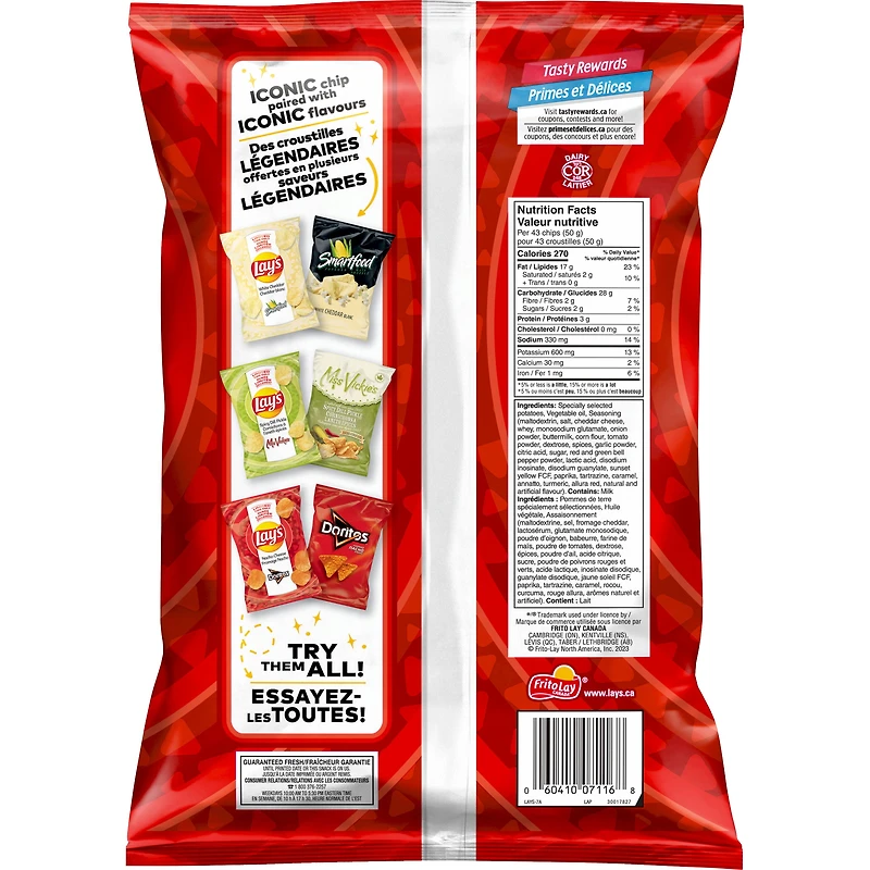 Lay's Nacho Flavoured Potato Chips