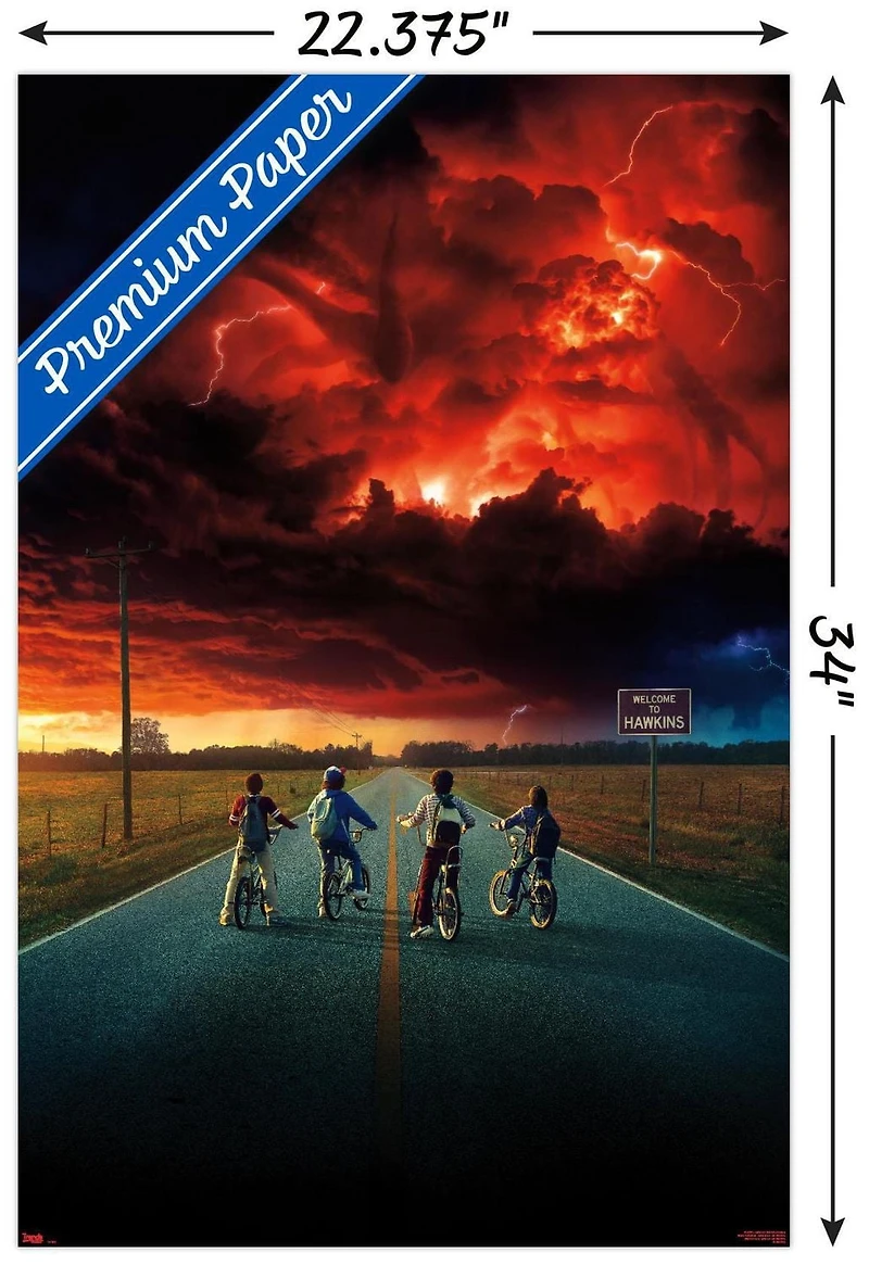 Netflix Stranger Things: Season - Key Art Wall Poster