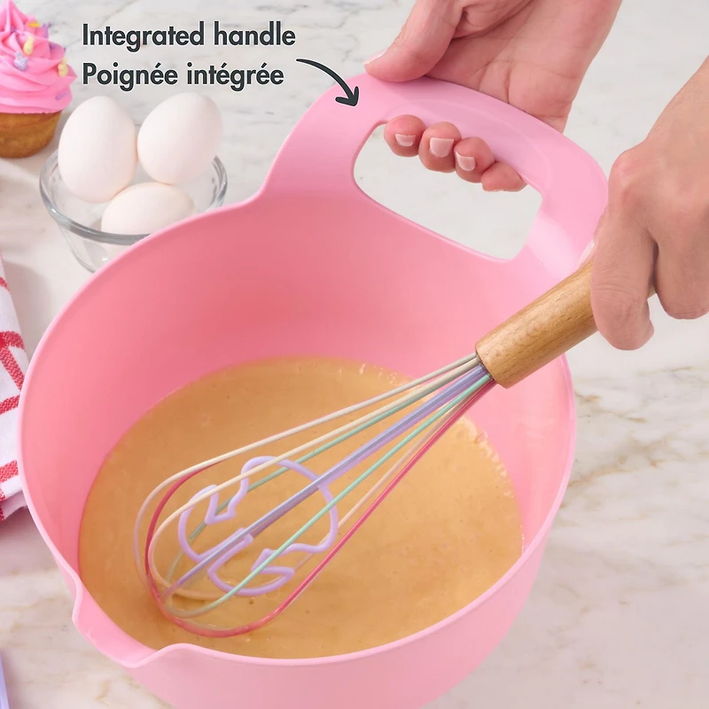 Way to Celebrate 3QT Mixing Bowl, Pink