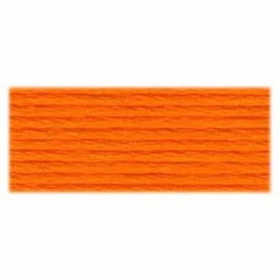 Fil à broder en coton DMC à 6 brins 8m – Orange 6 Brins