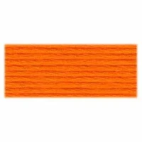 Fil à broder en coton DMC à 6 brins 8m – Orange 6 Brins