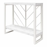 CosmoLiving Brielle Console Table, Marble