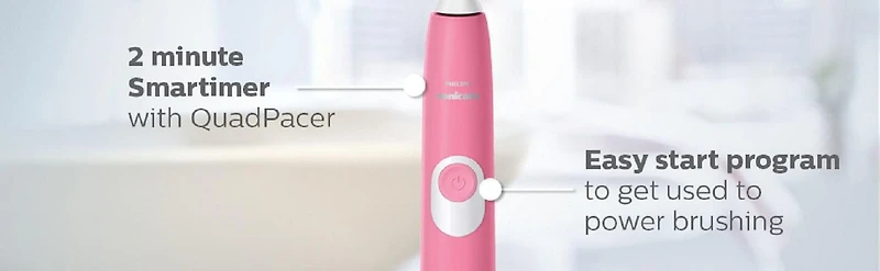 Philips Sonicare ProtectiveClean 4100 Brosse à Dents Électrique Rechargeable, Noir, HX6810/50 1 Brosse à dents électrique