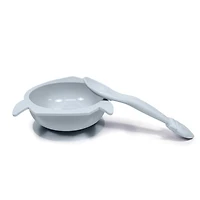 Kushies Silibowl - Silicone Suction Bowls and Spoon Set for Baby- BPA-free - Blue