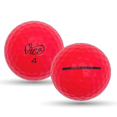 Mulligan - 72 Vice Mix 5A Recycled Used Golf Balls, Pink