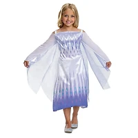 Enfant Filles Frozen 2 Reine des Neiges Elsa Costume Classique
