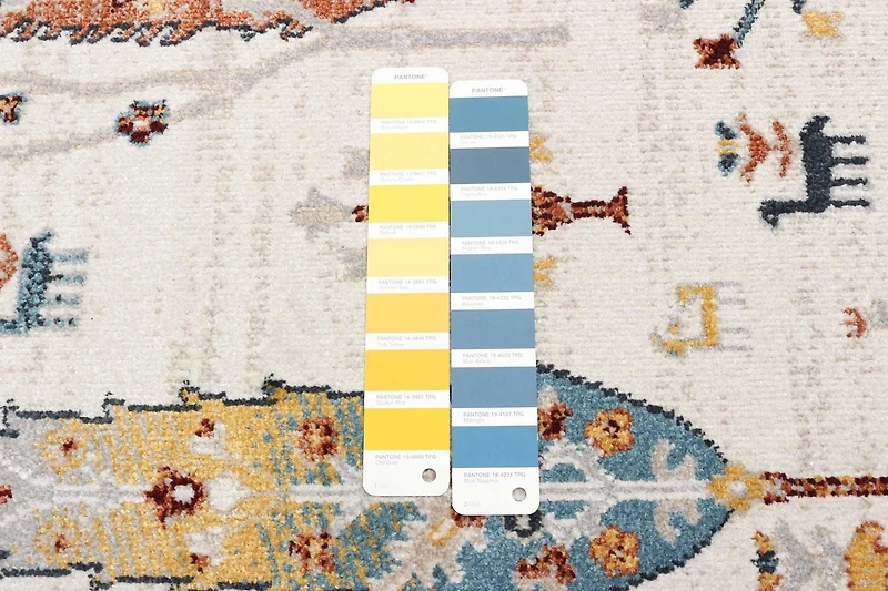 ECARPET Washable Boho Chic Area Rug for Bedroom, Living Room, Kids Nursery