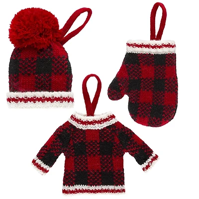 Canadiana 3-piece Ornament Set