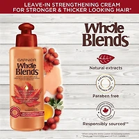 Garnier Whole Blends Soins Sans Rinçage Remède Huile de Ricin, 200 mL
