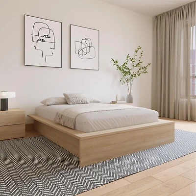 Nexera James Platform Bed