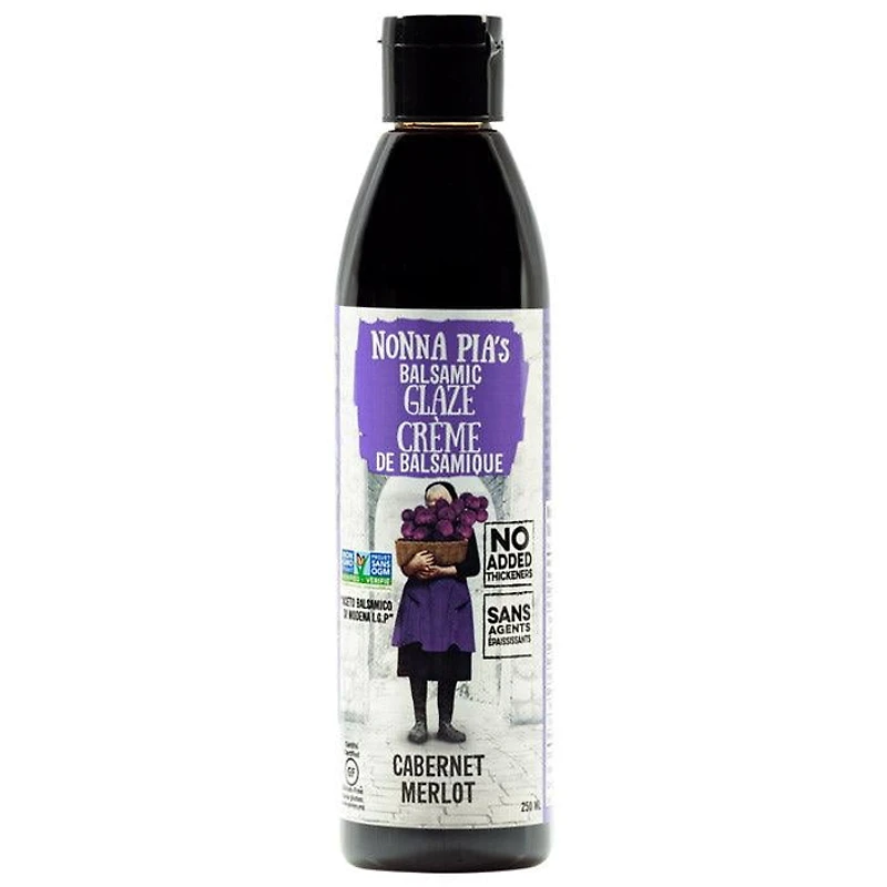 Nonna Pia's - Balsamic Glaze, 250ml | Multiple Flavours, It’s balsamic time! Enjoy traditional Italian glaze in epic flavours with Nonna Pia’s Balsamic Glazes, all non-GMO and gluten-free.Key Information Traditional Italian Balsamic GlazesNon-GMO and Gluten-FreeNo Added ThickenersMade with Italian Balsamic