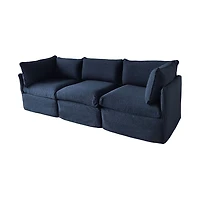 Ensemble de patio modulaire 3 places Patioflare Flexiform, bleu