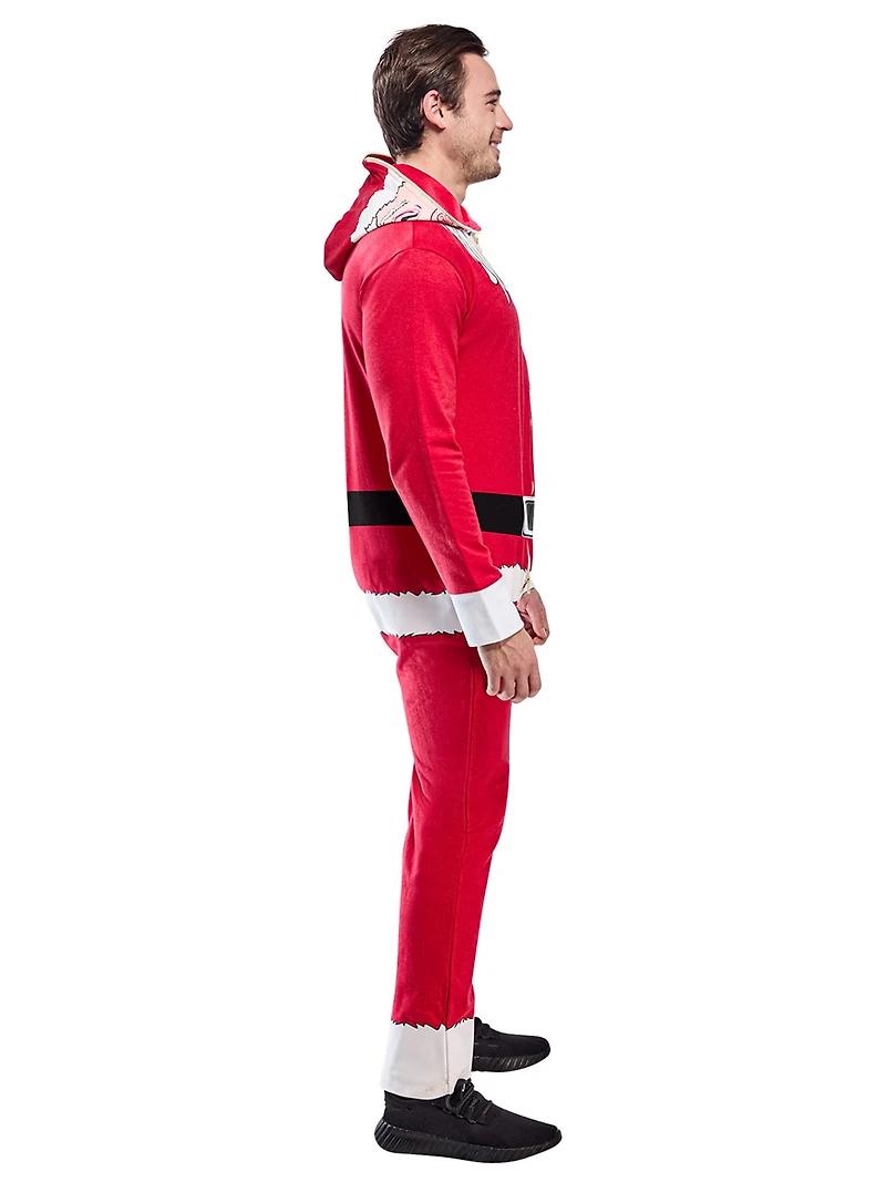 Costume Zipsters Masked-Up de Père Noël pour Adultes par Rubies, Hommes