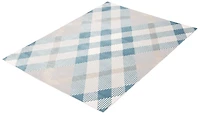 Tapis Lavable ECARPET à Carreaux pour Chambre, Salon, Chambre d'Enfant, Couloir