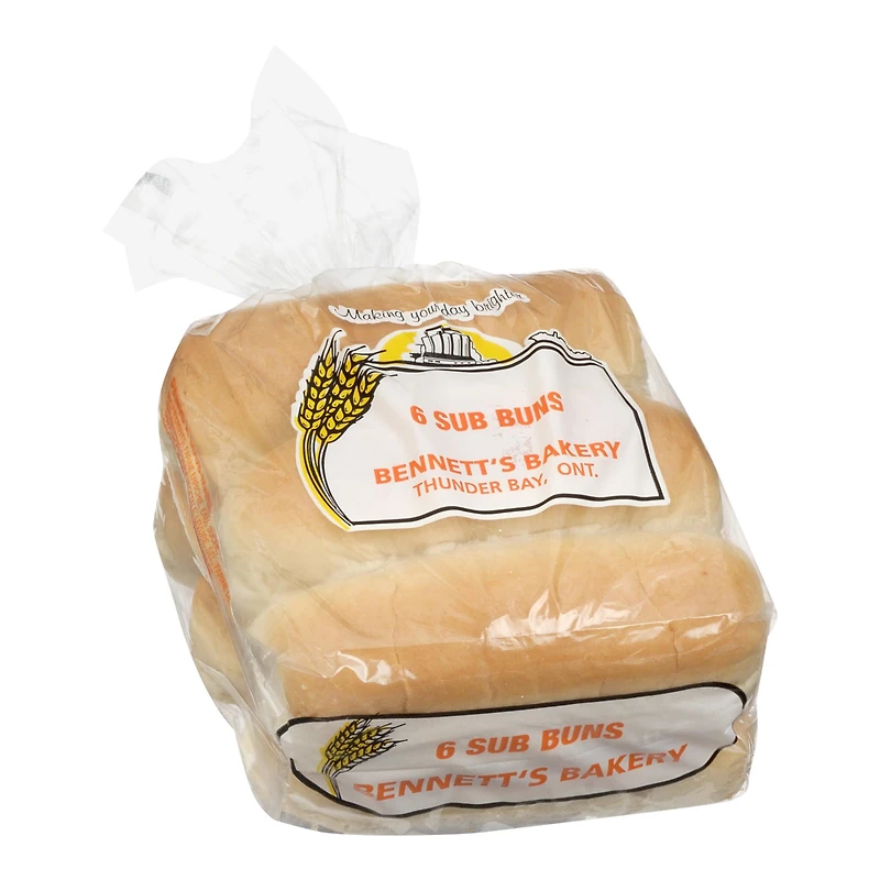 6 inch subs - 6 Pack, 390 g / 6 Count