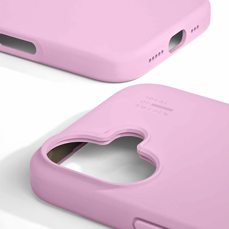 Ideal of Sweden Étui Silicone MagSafe Bubblegum Rose pour iPhone 17 Pro Max
