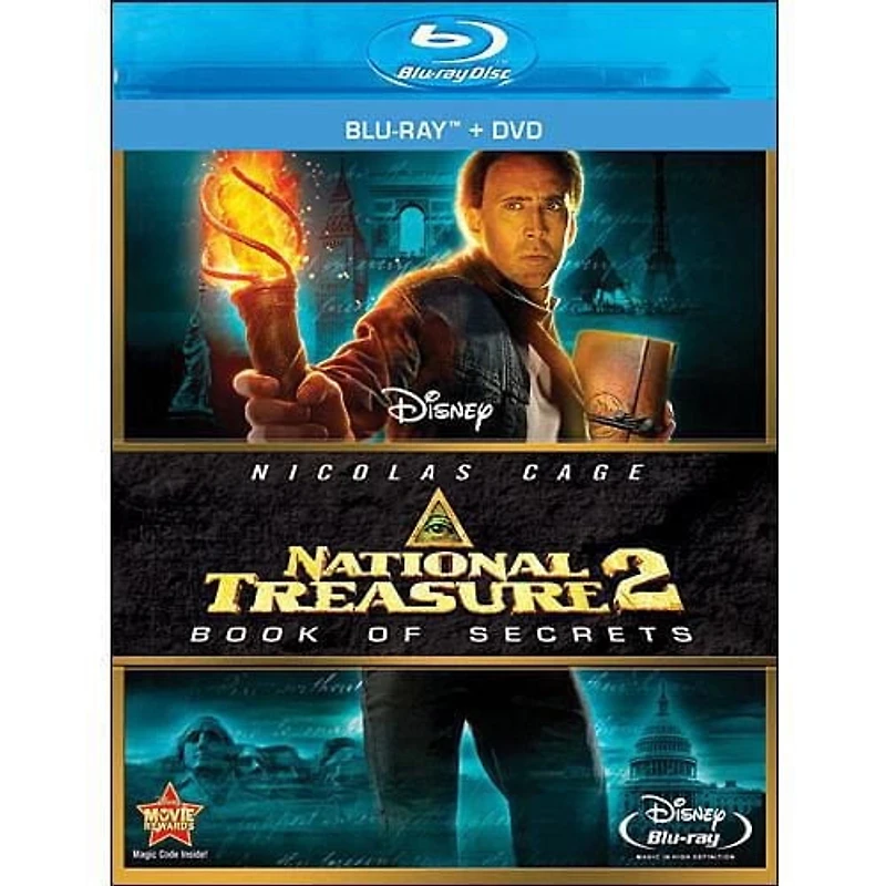 Film National Treasure 2: Book Of Secrets (Blu-ray + DVD) (Anglais)