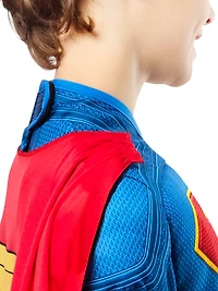 Costume Deluxe Superman avec Poitrine Musclée du Film Superman pour Enfants par Rubies, Garçons