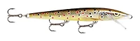 Rapala Original Floating 2-3/4", Silver, Natural minnow profile