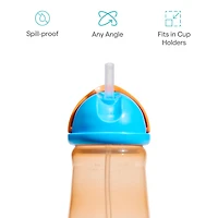 10oz Any Angle Straw Trainer Cup Orange