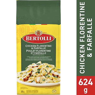Chicken Florentine and Farfalle 624G, BER CKN FLOR 4/624G