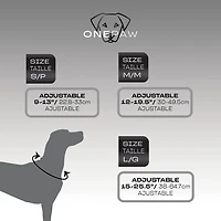 One Paw, Collier à sangle pour chiens, plusieurs couleurs et tailles disponibles