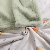 George Baby Plush Reversible Faux Fur Blanket, Baby blanket